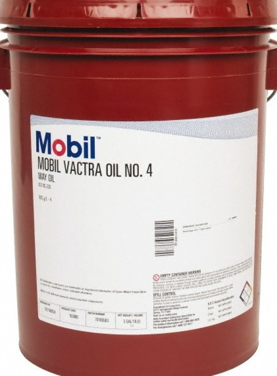 Way Oil: Vactra #4, 5 gal Pail