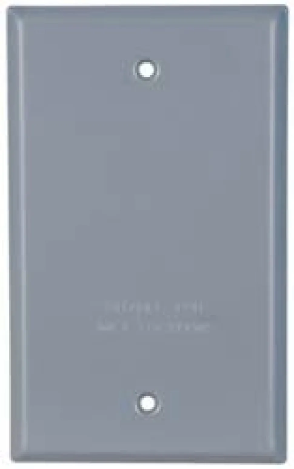 Weather Proof Electrical Box Cover: Aluminum