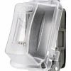 Weatherproof Box Covers; Electrical Box Shape: Rectangle; Number Of Outlets: 1; Resistance Features: Weather-Resistant; Housing Material: Polycarbonate; Overall Length: 5.9000 in; Recommended Environment: Wet Location; Overall Width: 4.1800 in; Housing Color: Black