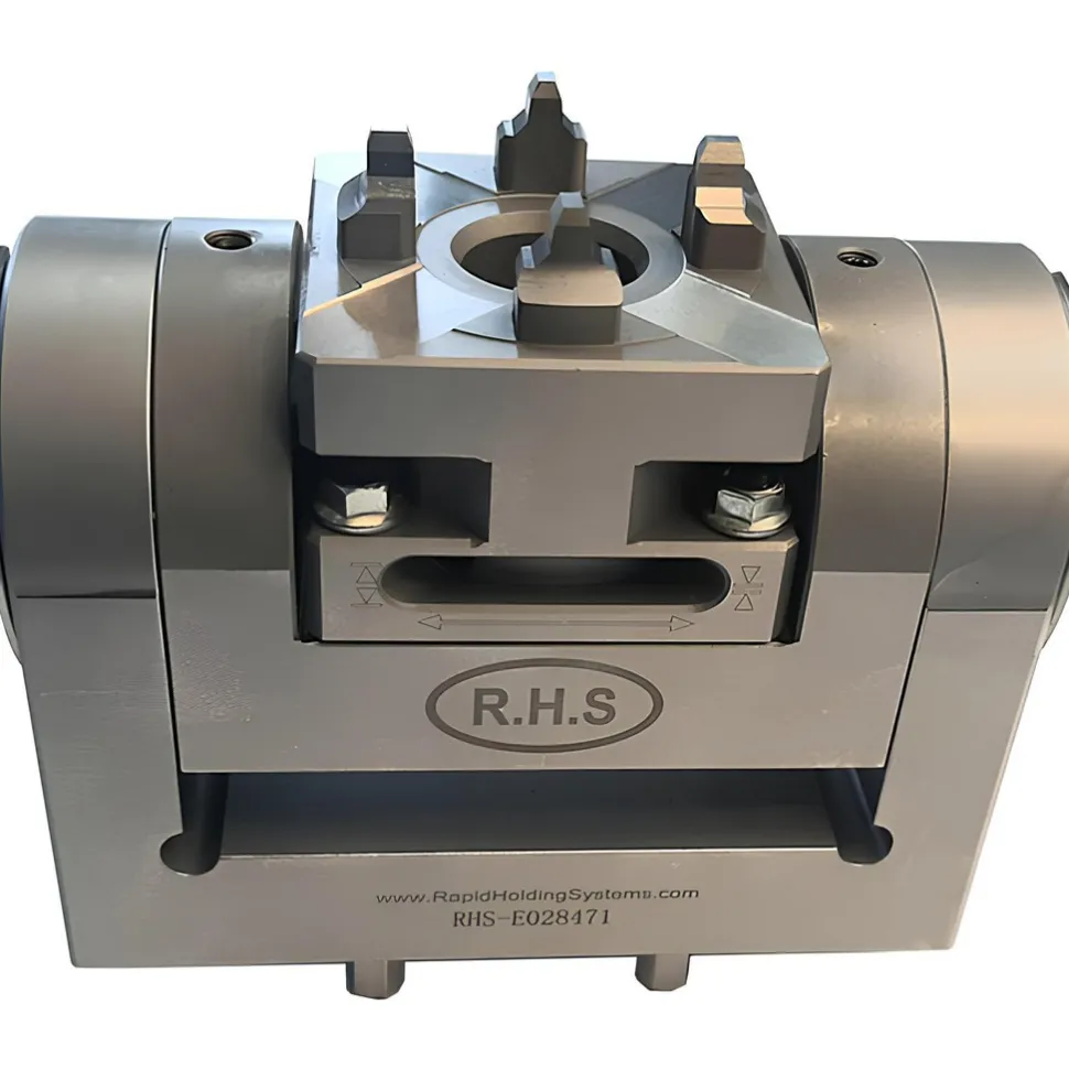 WEDM Chucks: Tightening Torque (Nm): 6.00; Actuation Mechanism: Manual; Required Drawbar: RHS-E8175; Material: Stainless Steel