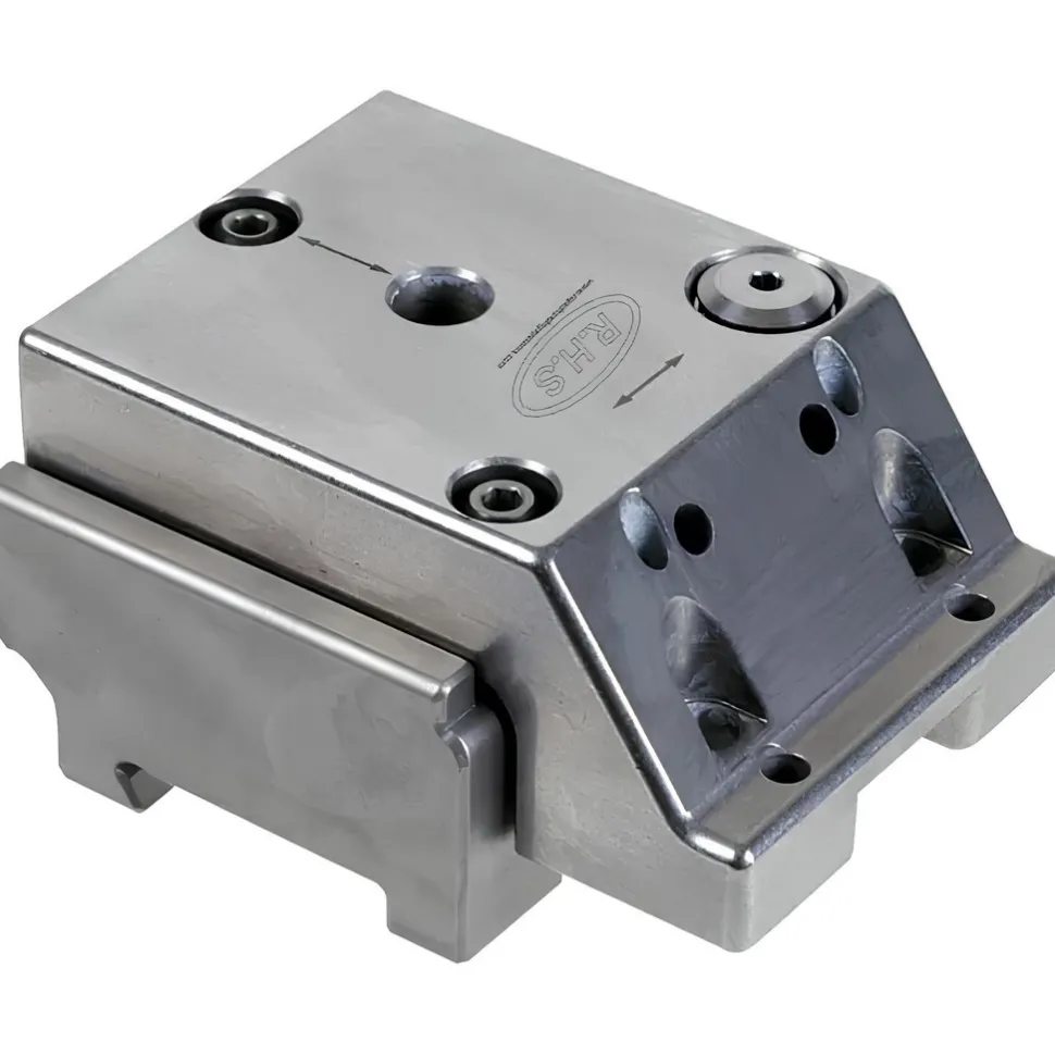WEDM Mounting Heads: Type: Three Axis Adjustable; For Use With: for manual mounting of SuperVice, a holder or a fixture in the WEDM system; Maximum Workpiece Weight (kg): 15.00; Material: Stainless Steel