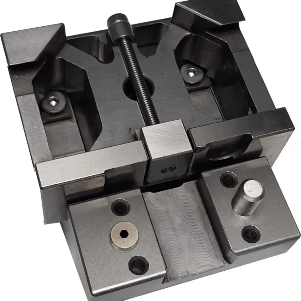 WEDM Mounting Heads: Type: Three Axis Adjustable; For Use With: for manual mounting of SuperVice, a holder or a fixture in the WEDM system; Maximum Workpiece Weight (kg): 15.00; Material: Stainless Steel