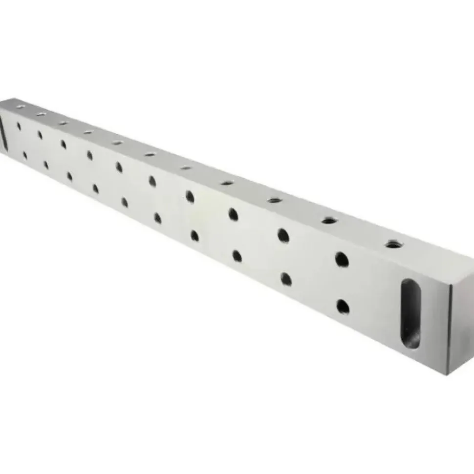 WEDM Rails: Length (mm): 440.00; Width (mm - 2 Decimals): 60.00; Height (mm): 30.00; Material: Stainless Steel