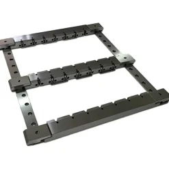 WEDM Rails: Length (mm): 600.00; Width (mm - 2 Decimals): 60.00; Height (mm): 36.00; Material: Stainless Steel