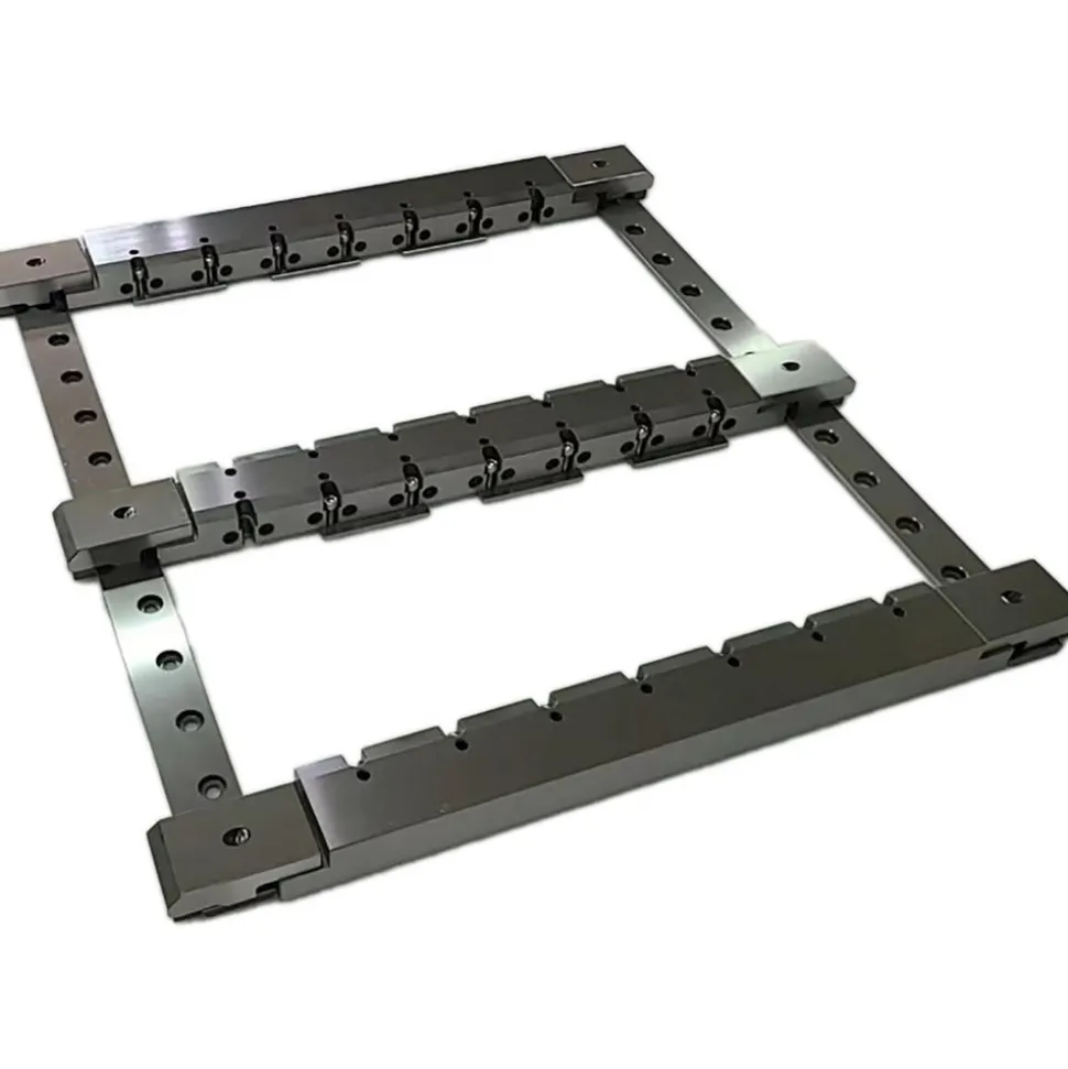 WEDM Rails: Length (mm): 600.00; Width (mm - 2 Decimals): 60.00; Height (mm): 36.00; Material: Stainless Steel