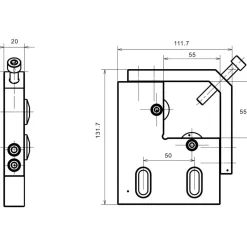 WEDM Vises: Compatible Workpiece Shape: Round, Cylindrical; Maximum Clamping Width (mm): 100.00; Maximum Workpiece Weight (kg): 1.80; Tightening Torque (Nm): 5.00