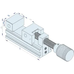 WEDM Vises: Compatible Workpiece Shape: Rectangle, Square; Maximum Clamping Width (mm): 160.00; Maximum Workpiece Weight (kg): 20.00; Tightening Torque (Nm): 7.00