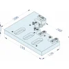 WEDM Vises: Compatible Workpiece Shape: Rectangle, Square; Maximum Clamping Width (mm): 100.00; Maximum Workpiece Weight (kg): 10.00; Tightening Torque (Nm): 10.00