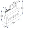 WEDM Vises: Compatible Workpiece Shape: Rectangle, Square; Maximum Clamping Width (mm): 75.00; Maximum Workpiece Weight (kg): 10.00; Tightening Torque (Nm): 10.00