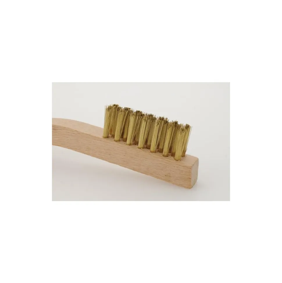 Welder Brush: 3 Row, 7 Column, Brass
