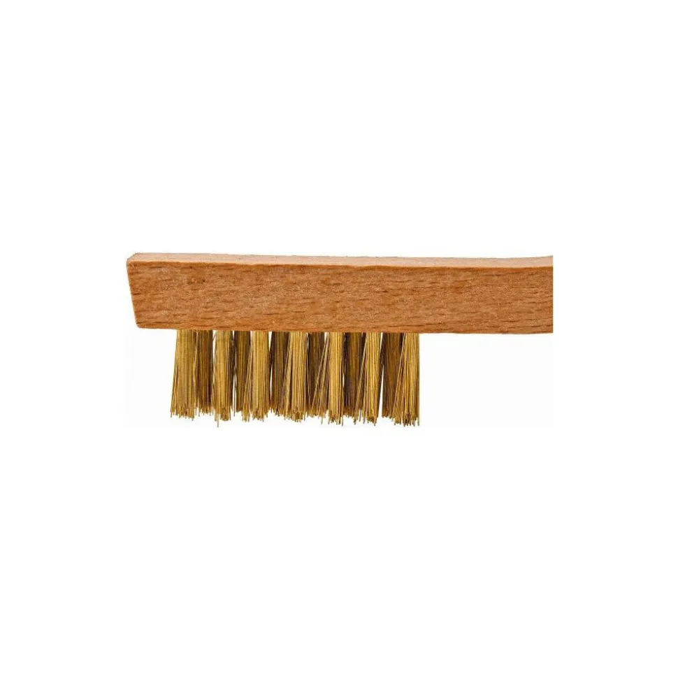 Welder Brush: 3 Row, 7 Column, Brass