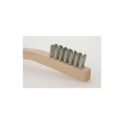 Welder Brush: 3 Row, 7 Column, Stainless Steel