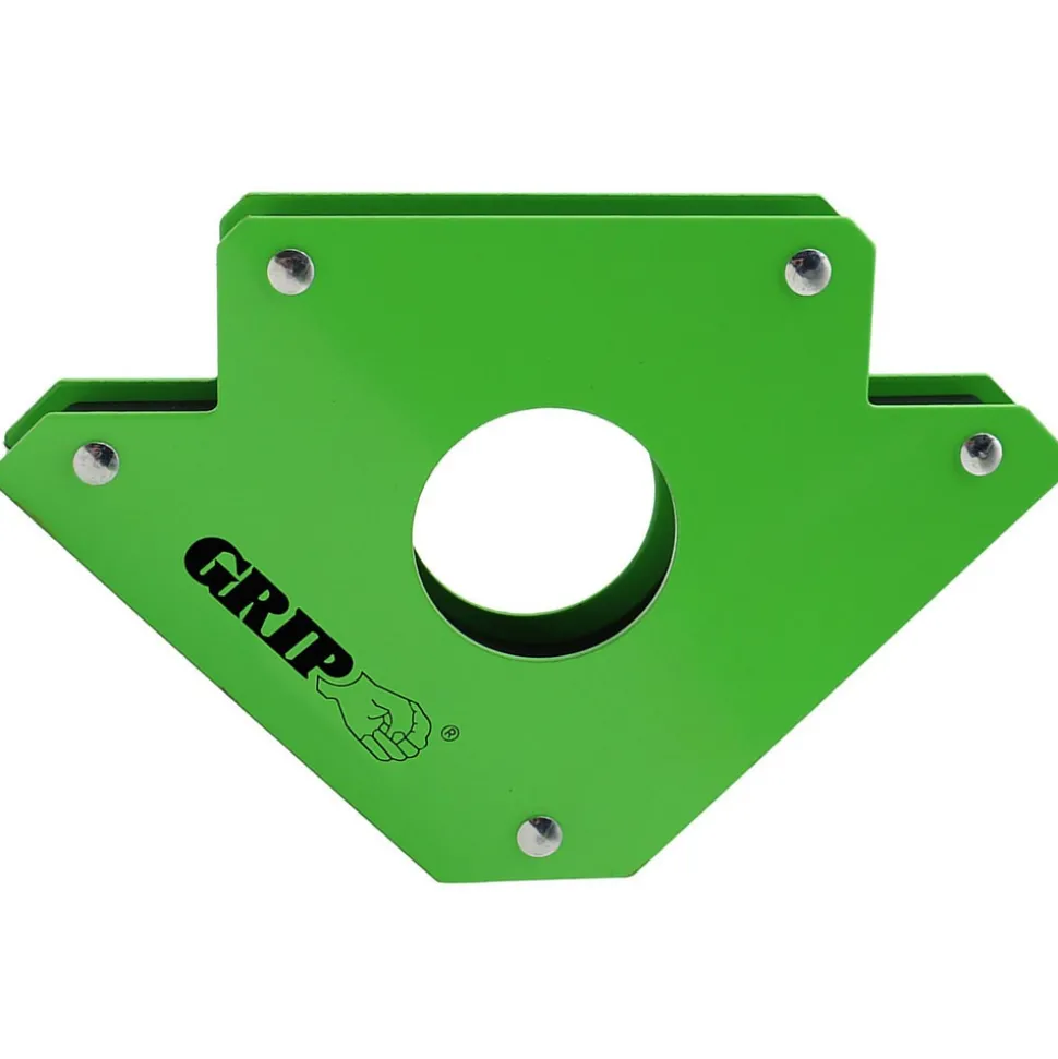 Welding Magnet: 75 lb Capacity, Arrow, 45, 90 & 135 deg Holding Angle