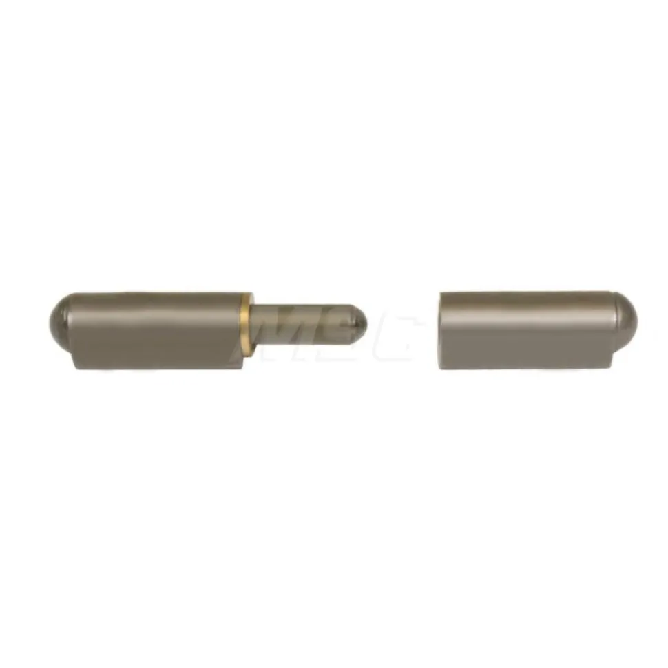 Weld On Hinge: 0.63" Wide, 0.787" Thick, 0 Mounting Hole