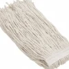 Wet Mop Cut: Clamp Jaw, Large, White Mop, Cotton