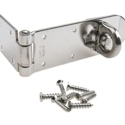 1-1/2" Wide, Screw Down Hasp