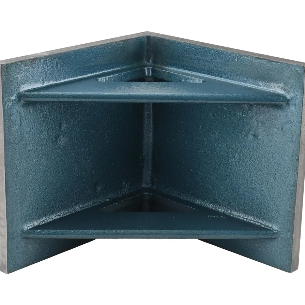 10" Wide x 10" Deep x 10" High Cast Iron Machined Angle Plate