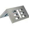 8" Wide x 5" Deep x 6" High Cast Iron Partially Machined Angle Plate