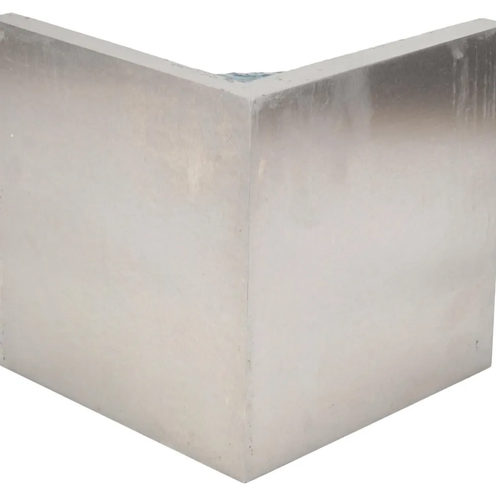 8" Wide x 8" Deep x 8" High Cast Iron Precision-Ground Angle Plate