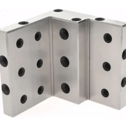 4" Wide x 4" Deep x 4" High Steel Precision-Ground Angle Plate