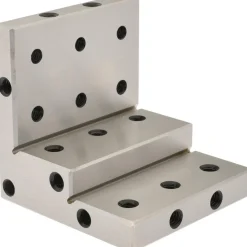 3" Wide x 3" Deep x 3" High Steel Precision-Ground Angle Plate