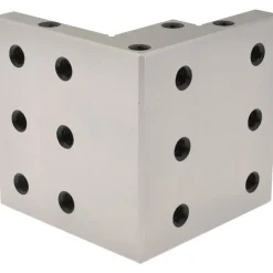 3" Wide x 3" Deep x 3" High Steel Precision-Ground Angle Plate