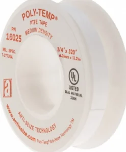 1/4" Wide x 520" Long General Purpose Pipe Repair Tape