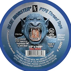 1″ Wide x 1,429″ Long, PTFE Thread Sealant, Blue
