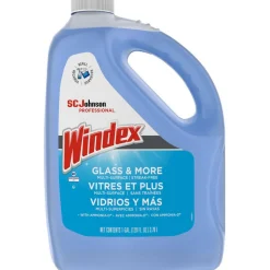 Windex Glass & More Multi-Surface, Streak-Free Cleaner Gallon Refill
