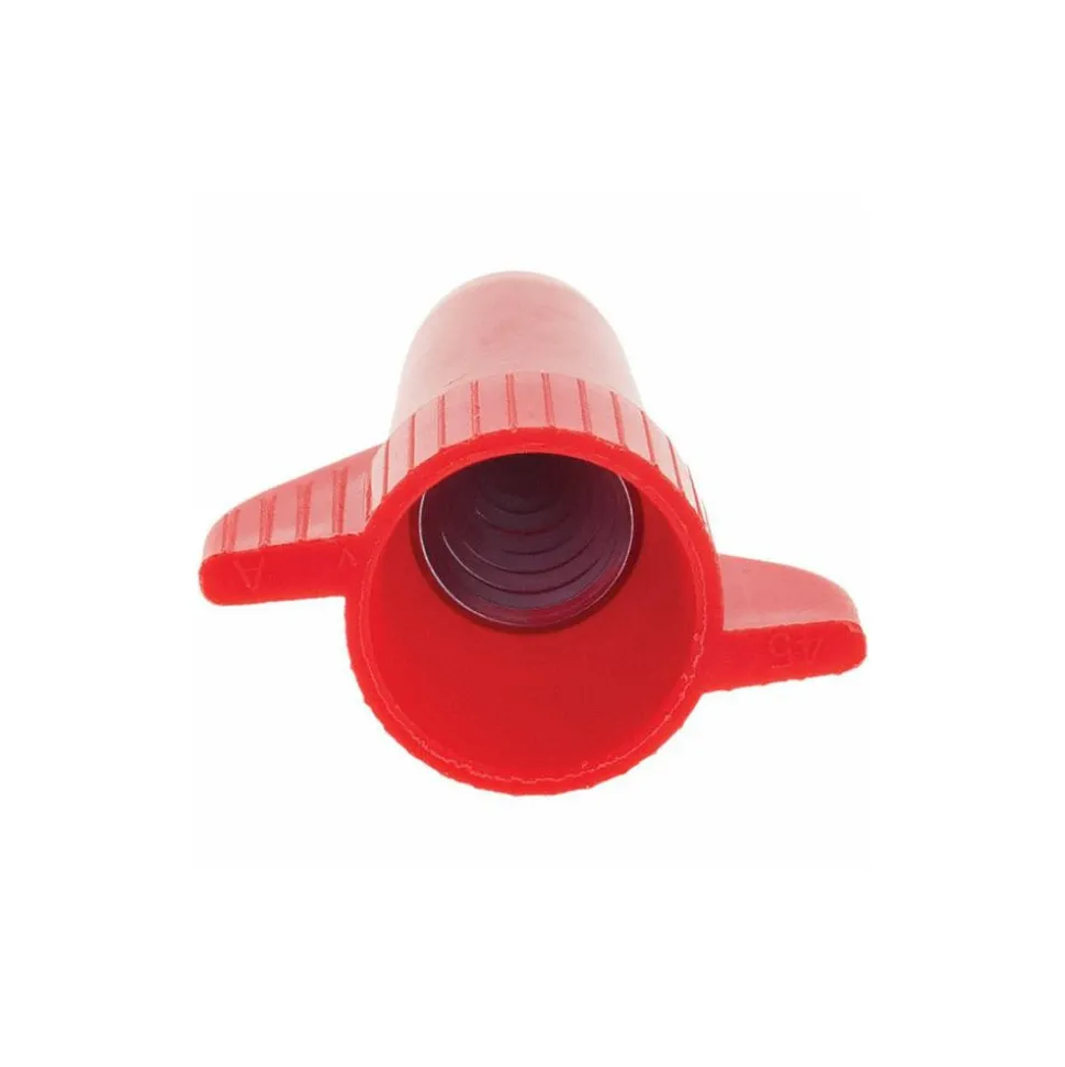 Wing Twist-On Wire Connector: Red, Corrosion-Resistant, Flame-Retardant, 2 AWG