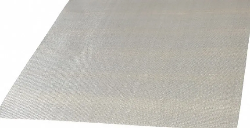 Wire Cloth: 33 Wire Gauge, 0.012" Wire Dia, Stainless Steel