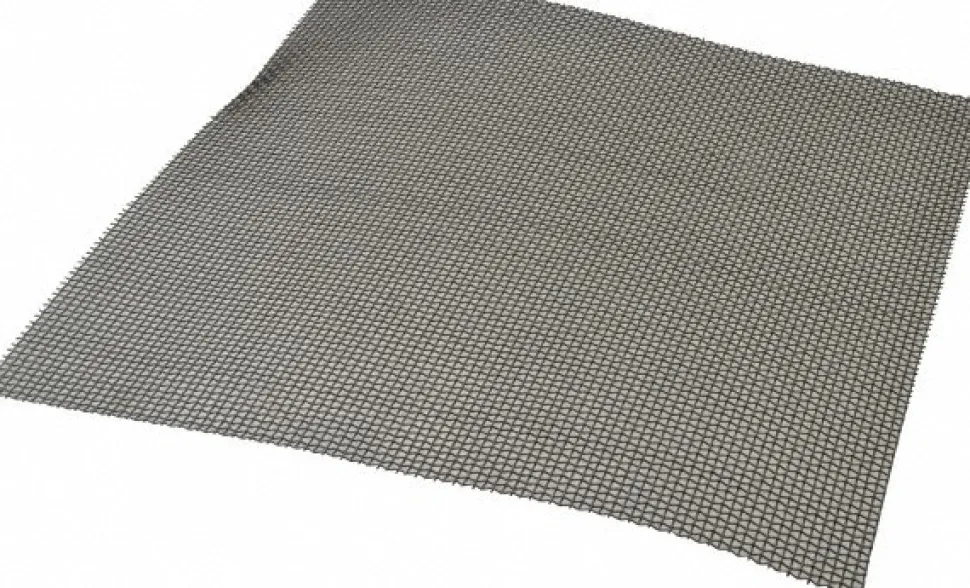 Wire Cloth: 20 Wire Gauge, 0.035" Wire Dia, Steel