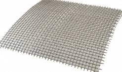 Wire Cloth: 14 Wire Gauge, 0.08" Wire Dia, Stainless Steel