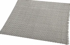 Wire Cloth: 16 Wire Gauge, 0.063" Wire Dia, Steel