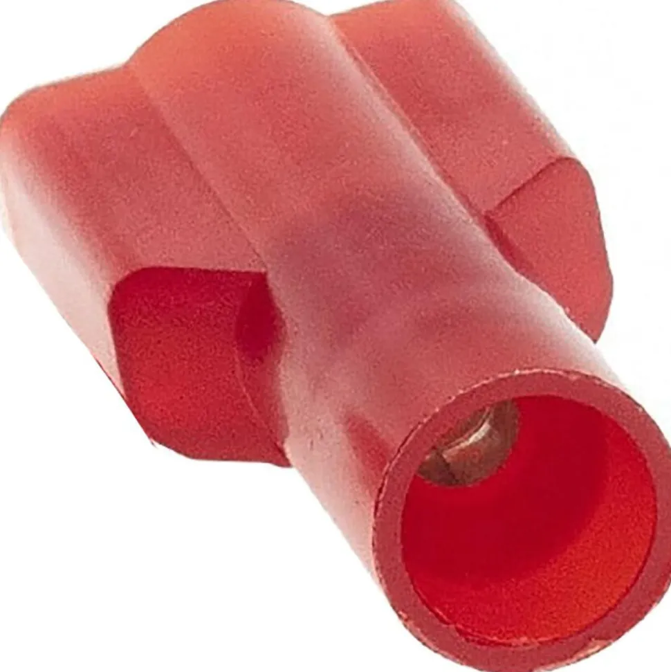 Wire Disconnect: Female, Nylon, 22-18 AWG, 1/4" Tab Width