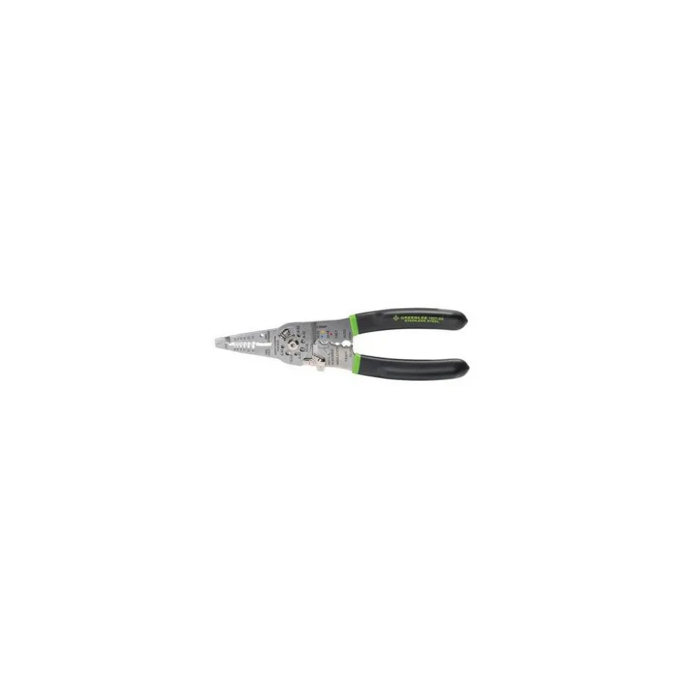 Wire Stripper: 18 AWG Solid & 20 AWG Stranded Max Capacity