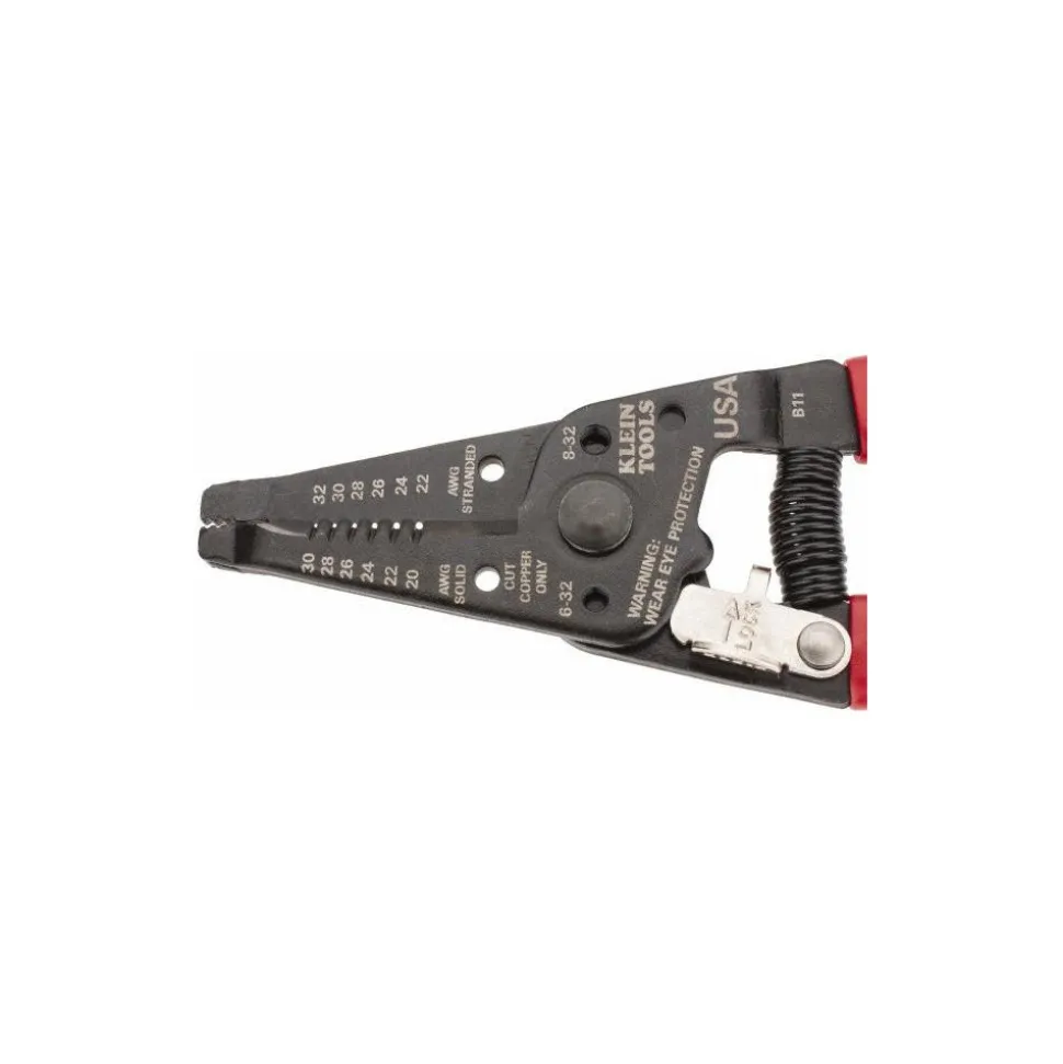 Wire Stripper: 30 AWG Solid & 32 AWG Stranded, 20 AWG Solid & 22 AWG Stranded Max Capacity