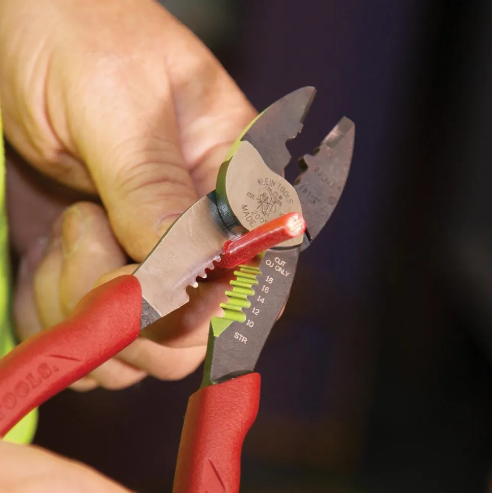 Wire Stripper: 18 AWG to 10 AWG Max Capacity