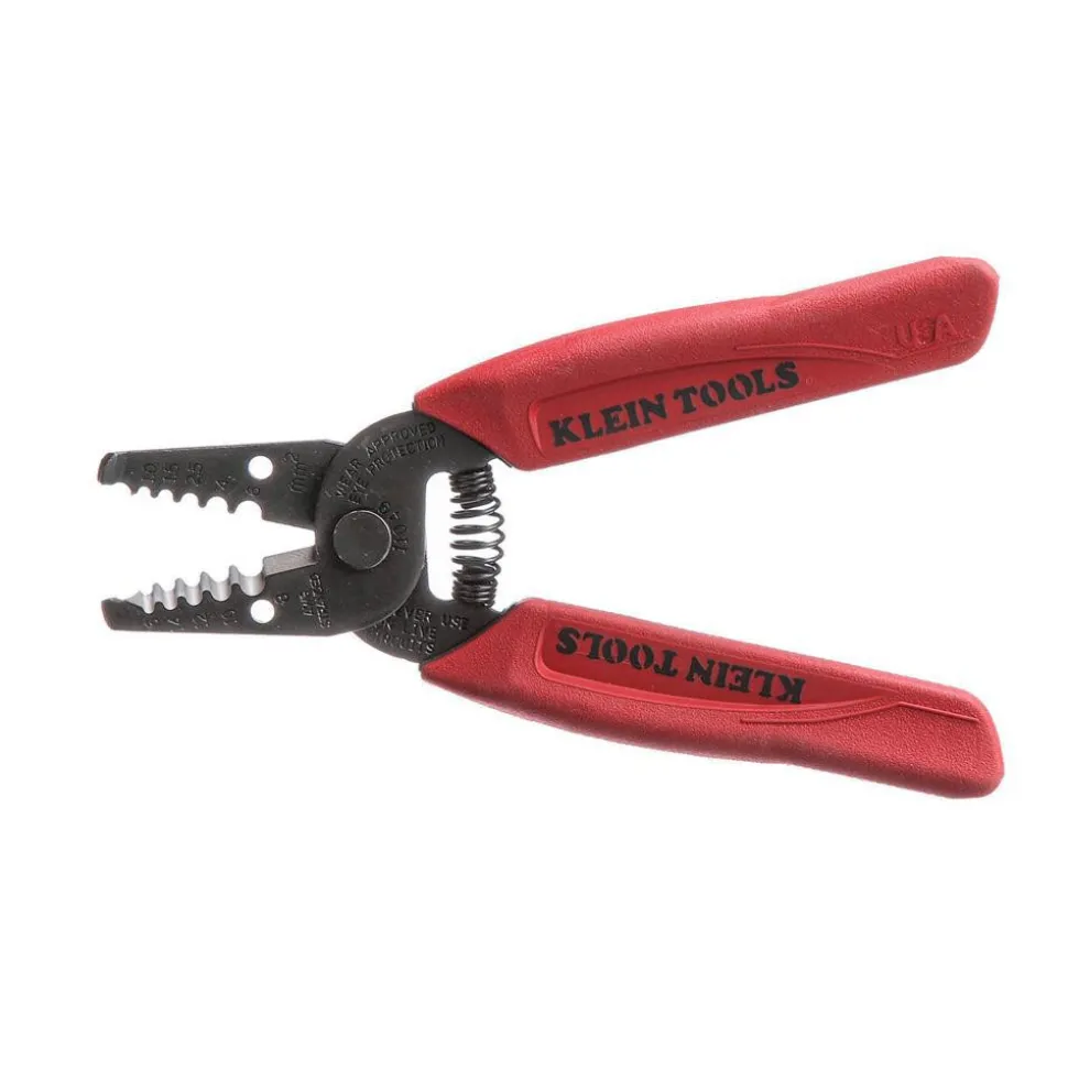 Wire Stripper: 16 AWG to 8 AWG Max Capacity