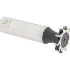 Woodruff Keyseat Cutter: 3/4" Cut Dia, 1/8" Cut Width, 1/2" Shank Dia, Straight Tooth
