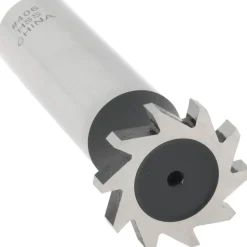 Woodruff Keyseat Cutter: 3/4" Cut Dia, 1/8" Cut Width, 1/2" Shank Dia, Straight Tooth
