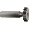 Woodruff Keyseat Cutter: 3/4" Cut Dia, 1/8" Cut Width, 1/2" Shank Dia, Straight Tooth