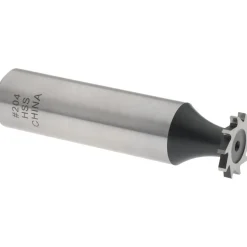 Woodruff Keyseat Cutter: 1/2" Cut Dia, 1/16" Cut Width, 1/2" Shank Dia, Straight Tooth
