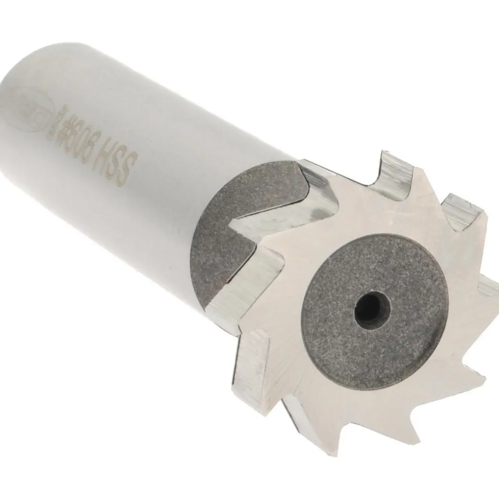 Woodruff Keyseat Cutter: 3/4" Cut Dia, 3/16" Cut Width, 1/2" Shank Dia, Straight Tooth
