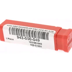 Woodruff Keyseat Cutter: 1/2" Cut Dia, 1/16" Cut Width, 1/2" Shank Dia, Straight Tooth