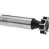 Woodruff Keyseat Cutter: 3/4" Cut Dia, 3/16" Cut Width, 1/2" Shank Dia, Straight Tooth
