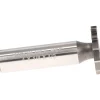 Woodruff Keyseat Cutter: 1" Cut Dia, 1/8" Cut Width, 1/2" Shank Dia, Straight Tooth