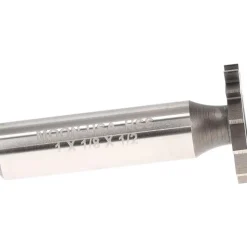 Woodruff Keyseat Cutter: 1" Cut Dia, 1/8" Cut Width, 1/2" Shank Dia, Straight Tooth