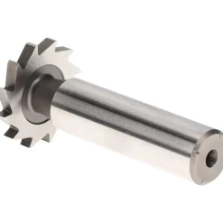 Woodruff Keyseat Cutter: 1" Cut Dia, 1/8" Cut Width, 1/2" Shank Dia, Straight Tooth