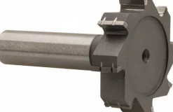 Woodruff Keyseat Cutter: 1-1/2" Cut Dia, 3/8" Cut Width, 1/2" Shank Dia, Straight Tooth